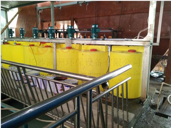 中國中車材料廢水處理設備現場 中國中車材料廢水處理設備現場